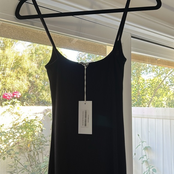 Reformation Cosmo knit dress black - Picture 6 of 8
